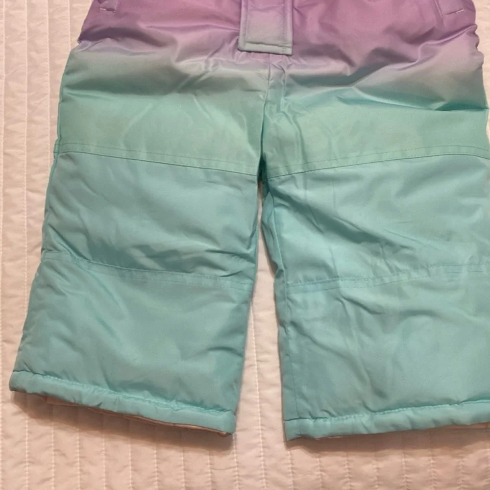 Carter’s 24M Girls Snowsuit Pink Mint Ombre Hooded Winter Coat One Piece